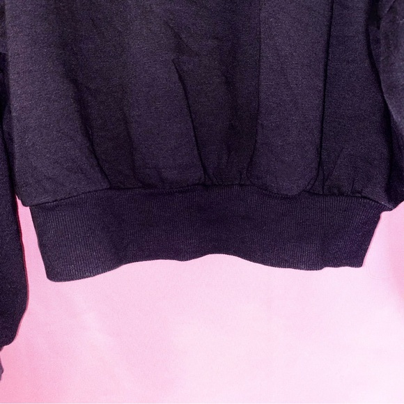 Bags Under My Eyes Are Designer Black White Top Sweater Ten Sixty Sherman Medium - Picture 6 of 12